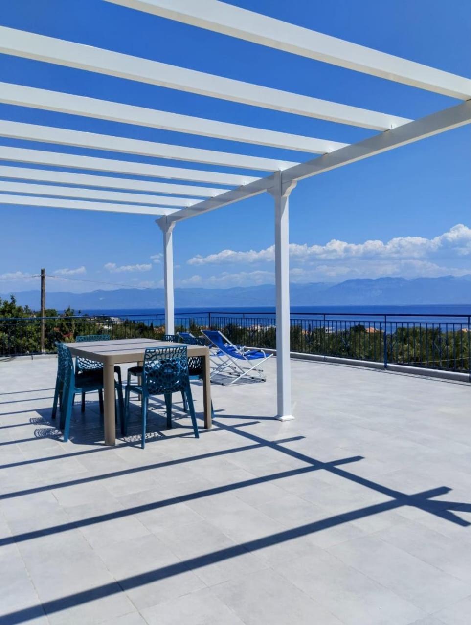 Villa Blue Cocoon - Chrani Messinia Peloponnese- Sea View 800 M From Beach 외부 사진